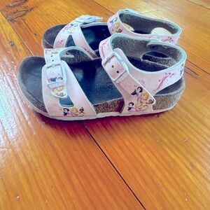 Girls princess Birkenstocks